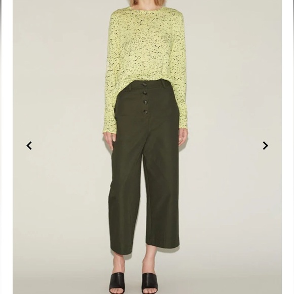 Proenza Schouler Splatter Print Tissue Tee Size Medium - Picture 8 of 10